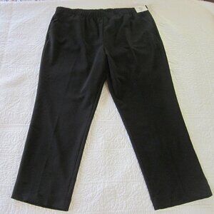East 5th Pants XXL Black Connie Classic Pull On Ankle
